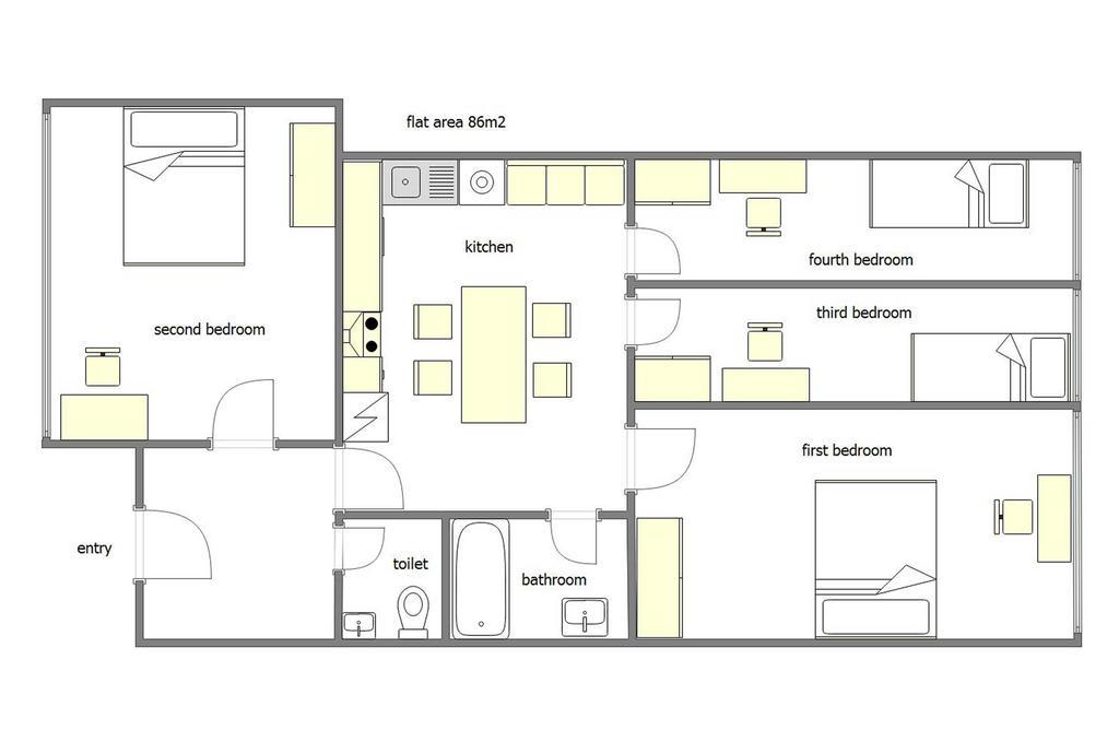 Apartments Ve Smeckach 27 Прага Екстериор снимка